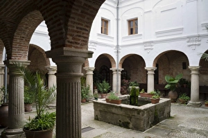 Convents Prints: El Palancar Convent, Pedroso de Acim, Caceres, Extremadura, Spain, Europe