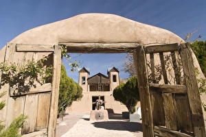 El Santuario de Chimayo, built in 1816, Chimayo, New Mexico, United States of America
