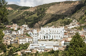 Southern Highlands Prints: El Santuario de la Virgen del Cisne, in village of El Cisne, near Loja, Southern Highlands