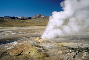 Atacama Prints: El Tatio geyser, Atacama, Chile, South America