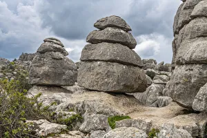 Andalusia Prints: El Torcal de Antequera nature reserve, Antequera, Andalucia, Spain, Europe