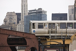 Loop Prints: El train on the elevated train system