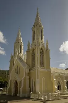 Images Dated 22nd January 2008: El Valle church, Margarita island, Venezuela, South America