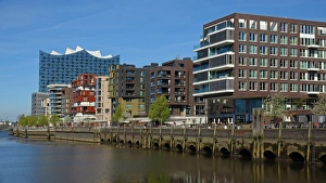 Hamburg Prints: Elbe Philharmonic Hall, Hafen City, Hamburg, Germany, Europe