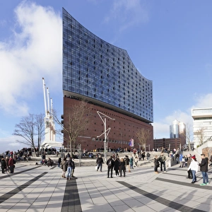 Elbphilharmonie Prints: Elbphilharmonie, HafenCity, Hamburg, Hanseatic City, Germany, Europe