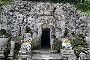 Caves Prints: Elephant Cave Temple in the Sacred Monkey Forest Sanctuary