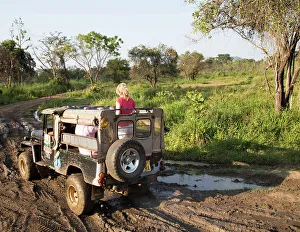 Back Prints: Elephant safari in Hurulu Eco Park biosphere reserve