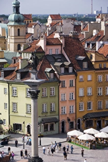 Elevated view over Castle Square