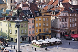 Elevated view over Castle Square