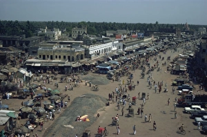 Elevated view taken in 1980 of Puri, Orissa state, India, Asia Elevated view taken in 1980 of Puri, Orissa state, India, Asia
