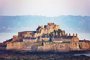 Forts Prints: Elizabeth Castle, St. Helier, Jersey, Channel Islands, United Kingdom, Europe