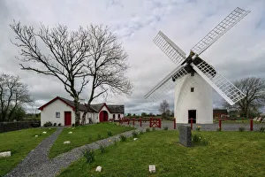 Irish Prints: Elphin Windmill, County Roscommon, Connacht, Republic of Ireland, Europe