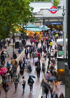 Embankment Prints: Embankment station, London, England, United Kingdom, Europe