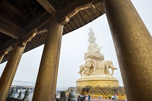 Far Eastern Prints: Emei Shan, UNESCO World Heritage Site, Sichuan Province, China, Asia