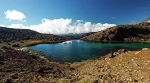 Crater Prints: Emerald Lake in Tongariro National Park