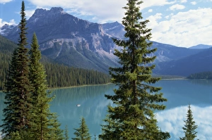 Yoho Prints: Emerald Lake, Yoho National Park, UNESCO World Heritage Site, Rocky Mountains