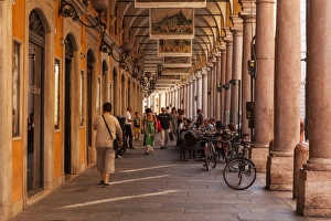 Arcade Prints: Via Emilia Centro in Modena, Emilia-Romagna, Italy, Europe