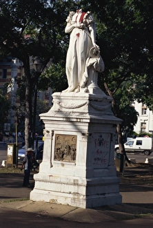 Headless Prints: Empress Josephine statue, Fort de France, Martinique, Caribbean, Central America