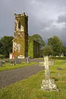Images Dated 1st August 2006: Enniseag Church, County Kilkenny, Leinster, Republic of Ireland, Europe