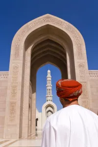Images Dated 12th December 2007: Entrance to Al-Ghubrah or Grand Mosque