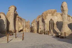Entrance to the Al Qarah mountain, Al Ahsa (Al Hasa) Oasis, UNESCO World Heritage Site