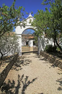 Décor Prints: Entrance to courtyard of traditional farmhouse