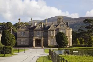 Stately Home Collection: Front entrance and drive of Muckross House built in