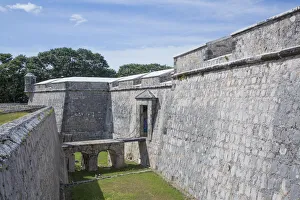 Campeche Prints: Entrance, Fort San Jose, Campeche, State of Campeche, Mexico, North America