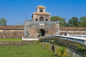 The Citadel Prints: Entrance gate to the Citadel, Hue, Vietnam, Indochina, Southeast Asia, Asia