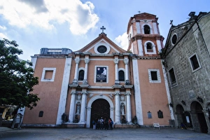 Luzon Prints: Entrance gate of the San Augustin Church