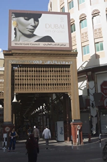 Money Prints: Entrance to the Gold Souk
