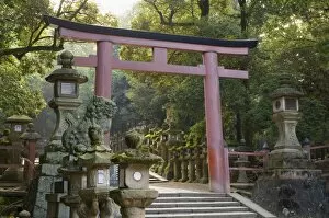 Images Dated 9th November 2007: Entrance, Kasuga-Taisha Shrine