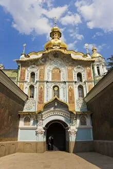 Images Dated 21st August 2008: Entrance, Kiev-Pechersk Lavra, Cave monastery, UNESCO World Heritage Site