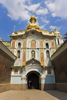 Images Dated 21st August 2008: Entrance, Kiev-Pechersk Lavra, Cave monastery, UNESCO World Heritage Site