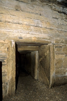 Tomb Prints: Entrance to main chamber and passage entrance