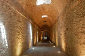 Arezzo Prints: Entrance of Medici Fortress, Arezzo, Tuscany, Italy