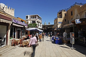 Shopper Prints: The entrance to the Medina, the old city of Fez, Morocco, North Africa, Africa