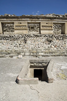 Mitla Prints: Entrance to tomb