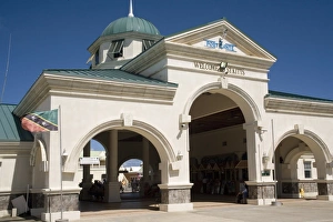 Entrances Prints: Entrance to Zante Port, St. Kitts, Leeward Islands, West Indies, Caribbean