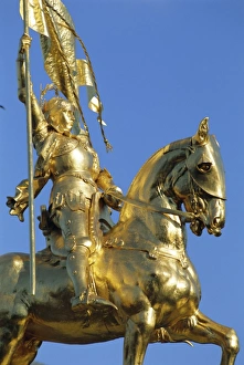 Soldier Prints: Equestrian statue of Joan of Arc