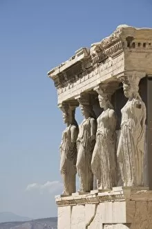 Images Dated 16th September 2008: The Erechtheion temple, Acropolis, UNESCO World Heritage Site, Athens, Greece, Europe