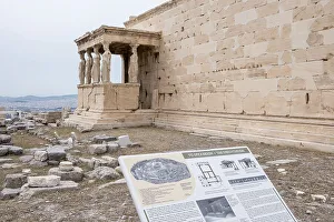 Heritage Site Prints: Detail of the Erechtheion (Temple of Athena Polias)
