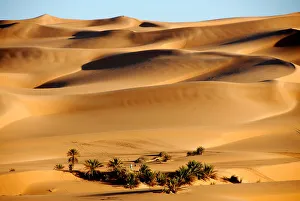 Ripples Prints: Erg Ubari desert, Ubari, Libya, North Africa, Africa