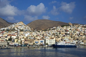 Khora Prints: Ermoupoli (Khora) the capital and Ano Syros