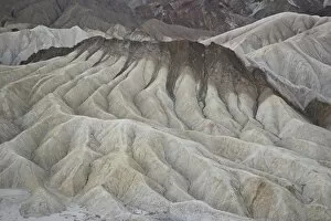 Images Dated 11th December 2008: Erosion patterns at Zabriskie Point, Death Valley National Park, California