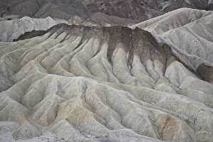 Images Dated 11th December 2008: Erosion patterns at Zabriskie Point, Death Valley National Park, California