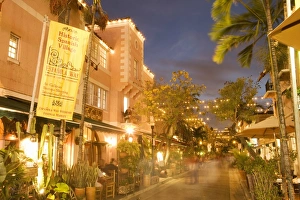Espanola Way, Miami Beach, Florida, United States of America, North America