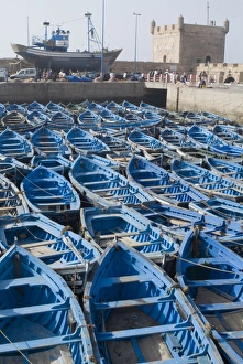 Rowing Boat Prints: Essaouira harbour
