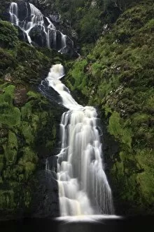 Images Dated 21st September 2008: Essaranka Waterfall, County Donegal, Ulster, Republic of Ireland, Europe