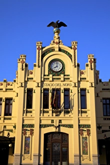 Railway Station Prints: Estacion Del Nord, Valencia, Spain, Europe